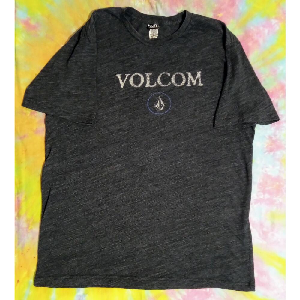 Vintage Y2K Volcom Stone Paper Tag Skater Graphic Streetwear Surf Skate OG SZ XL